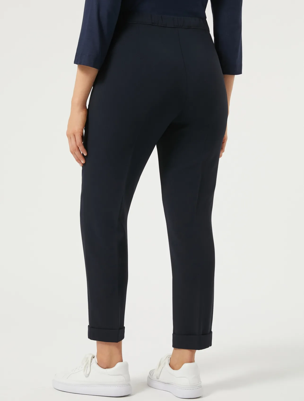 Online Marina Rinaldi Triacetate cady trousers MIDNIGHTBLUE