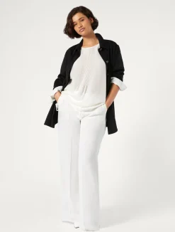 Hot Marina Rinaldi Triacetate cady trousers WHITE