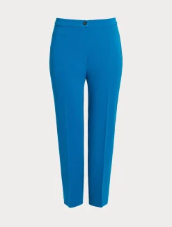 Outlet Marina Rinaldi Triacetate cady trousers TURQUOISE