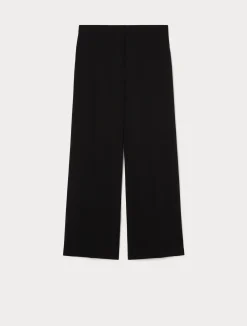 Sale Marina Rinaldi Triacetate cady trousers BLACK