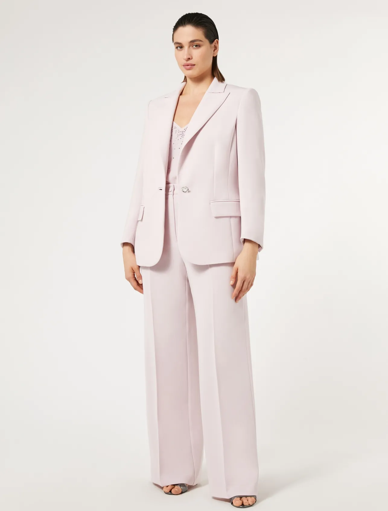 Clearance Marina Rinaldi Triacetate cady trousers PINK