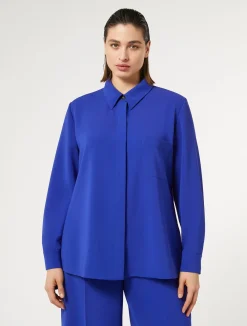 Sale Marina Rinaldi Triacetate cady tunic BLUEPURPLE