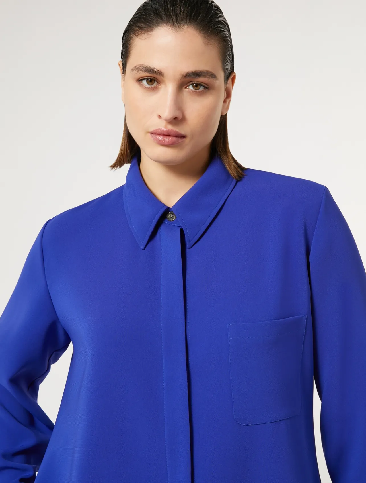 Sale Marina Rinaldi Triacetate cady tunic BLUEPURPLE