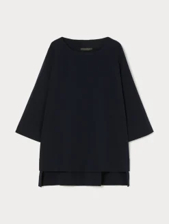 Clearance Marina Rinaldi Triacetate cady tunic MIDNIGHTBLUE
