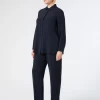 New Marina Rinaldi Triacetate cigarette trousers MIDNIGHTBLUE