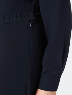 New Marina Rinaldi Triacetate cigarette trousers MIDNIGHTBLUE
