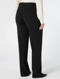 Clearance Marina Rinaldi Triacetate cigarette trousers BLACK