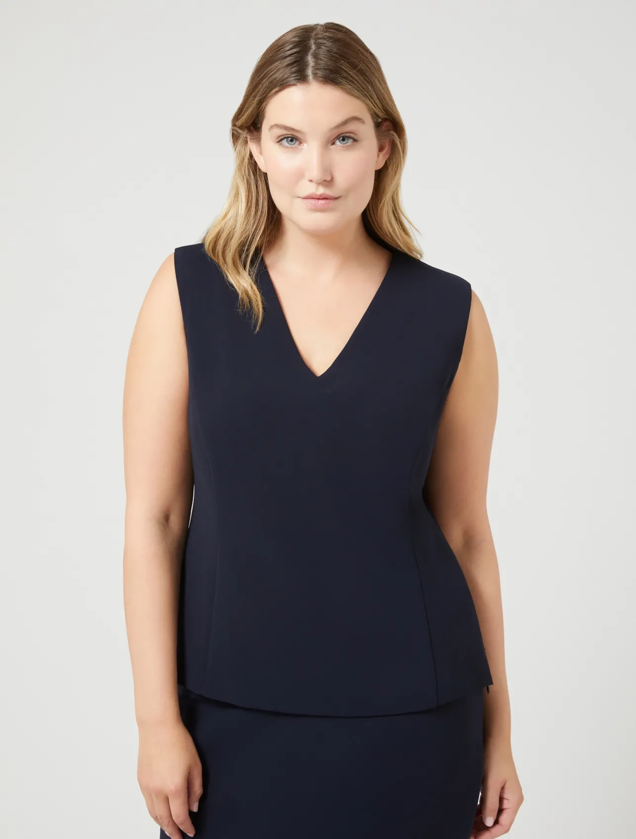 Online Marina Rinaldi Triacetate top MIDNIGHTBLUE