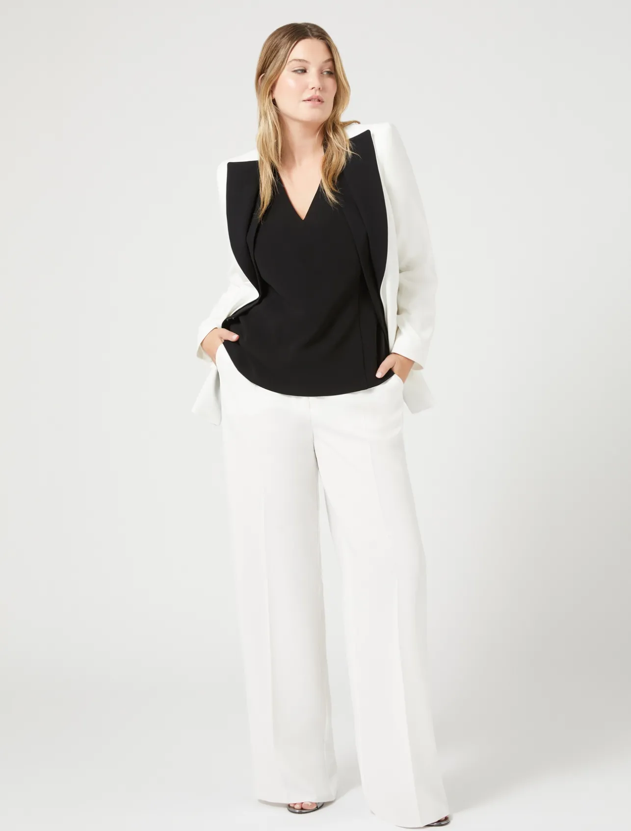 Online Marina Rinaldi Triacetate top BLACK