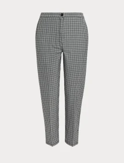 Discount Marina Rinaldi Trousers in viscose blend twill BLACK
