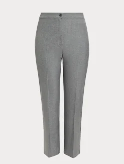 New Marina Rinaldi Trousers in viscose blend twill MEDIUMGREY