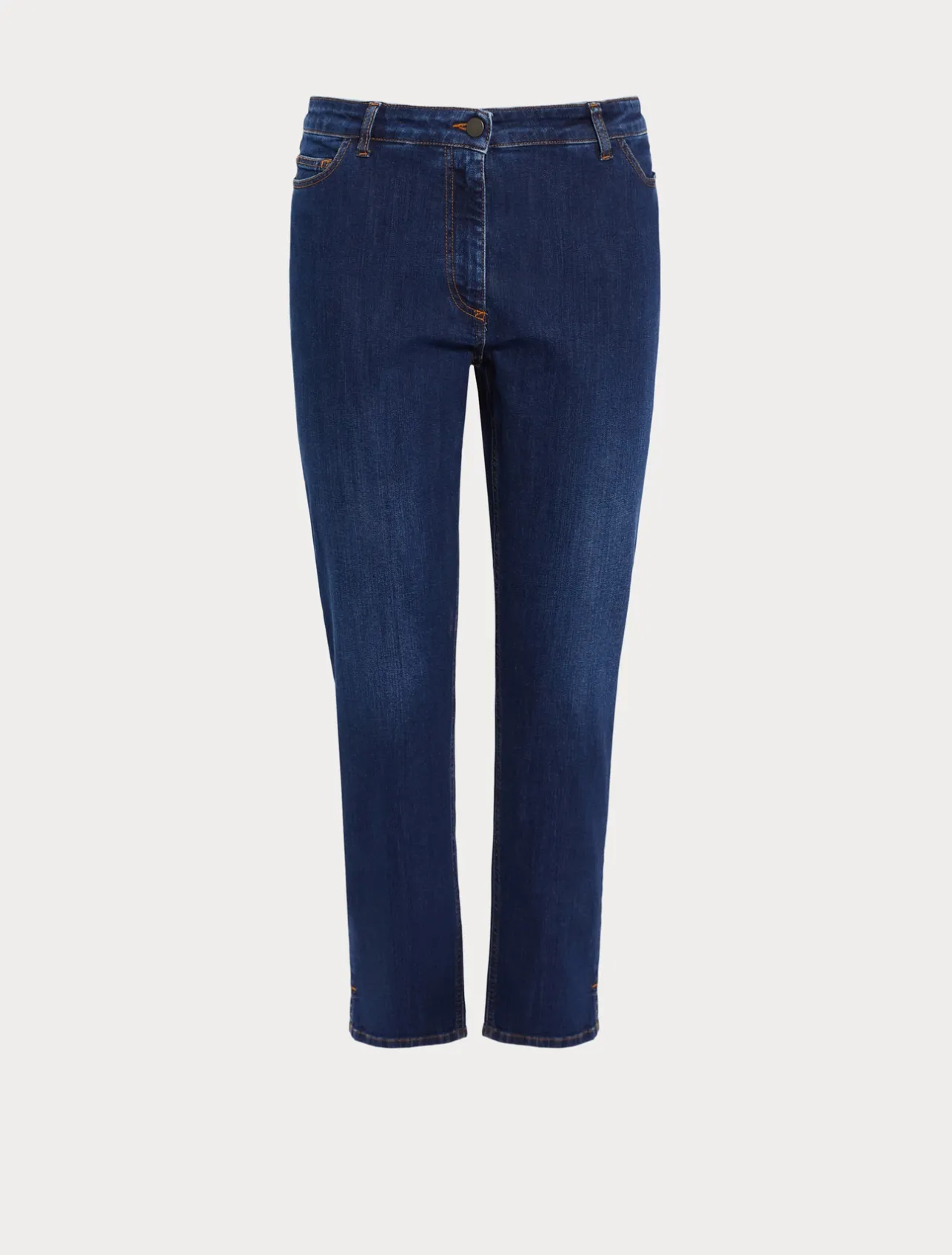 Fashion Marina Rinaldi Twill denim jeans ULTRAMARINE