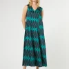 Online Marina Rinaldi Twill dress ULTRAMARINE