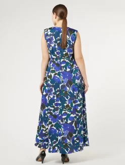 Clearance Marina Rinaldi Twill dress BLACK