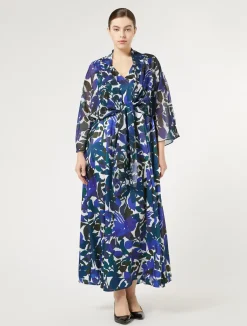 Clearance Marina Rinaldi Twill dress BLACK