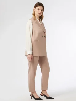 New Marina Rinaldi Twill gilet MAUVE