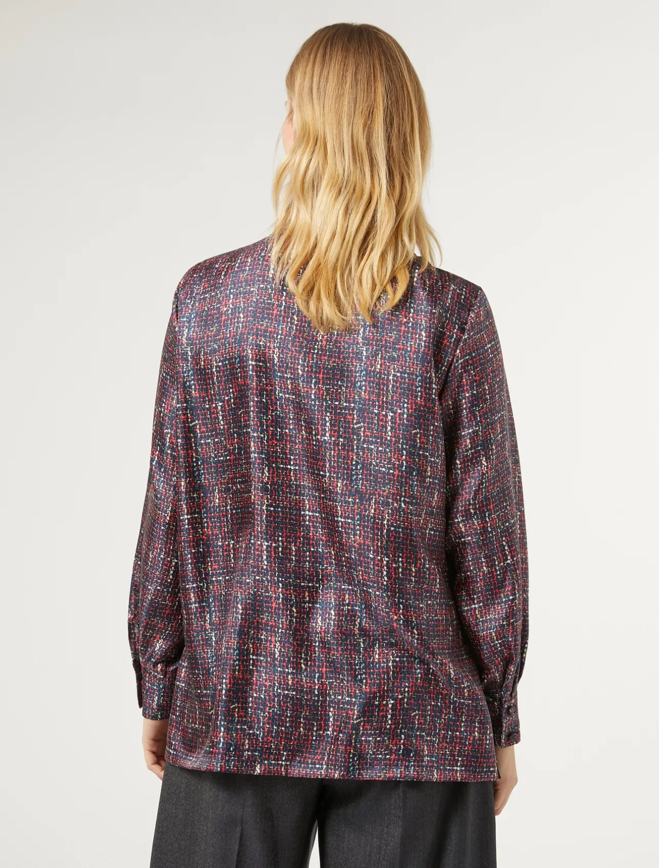 Clearance Marina Rinaldi Twill shirt MIDNIGHTBLUE