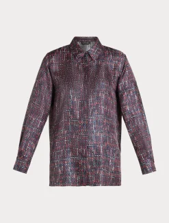 Clearance Marina Rinaldi Twill shirt MIDNIGHTBLUE