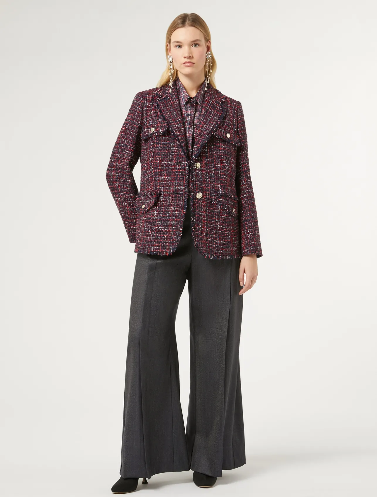 Clearance Marina Rinaldi Twill shirt MIDNIGHTBLUE