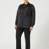 Sale Marina Rinaldi Twill trousers BLACK