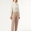Clearance Marina Rinaldi Twill trousers MAUVE