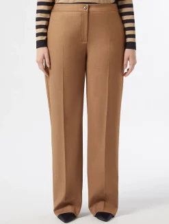 New Marina Rinaldi Twill trousers HAZELNUTBROWN