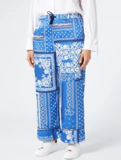 Sale Marina Rinaldi Twill trousers LIGHTBLUE