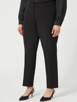 Sale Marina Rinaldi Twill trousers BLACK