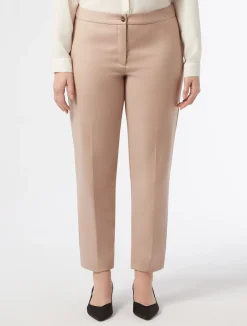 Clearance Marina Rinaldi Twill trousers MAUVE