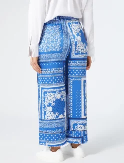 Sale Marina Rinaldi Twill trousers LIGHTBLUE