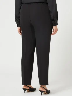 Sale Marina Rinaldi Twill trousers BLACK