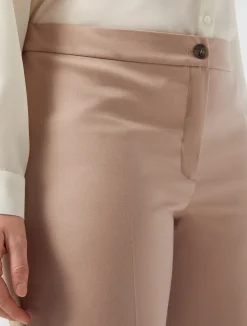 Clearance Marina Rinaldi Twill trousers MAUVE