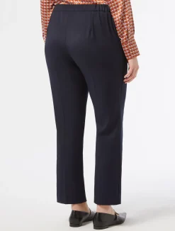 Clearance Marina Rinaldi Twill trousers MIDNIGHTBLUE
