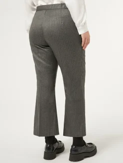 Online Marina Rinaldi Twill trousers MEDIUMGREY