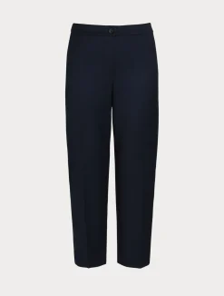 Clearance Marina Rinaldi Twill trousers MIDNIGHTBLUE
