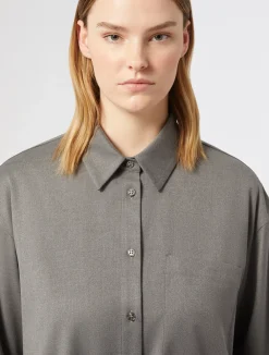 Best Marina Rinaldi Twill tunic MEDIUMGREY