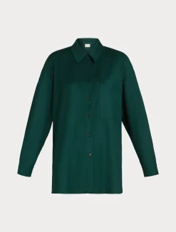 Clearance Marina Rinaldi Twill tunic DARKGREEN