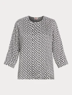 Clearance Marina Rinaldi Twill tunic WHITE