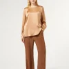 Online Marina Rinaldi Velvet trousers BROWN