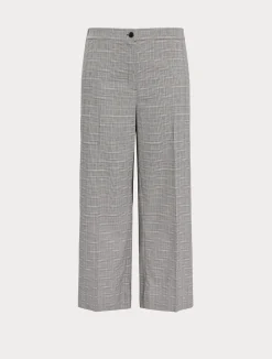 Hot Marina Rinaldi Viscose canvas trousers BLACK