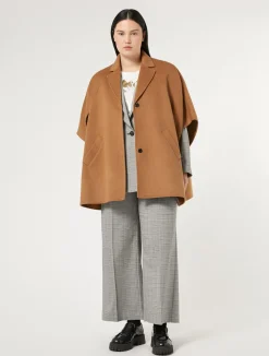 Hot Marina Rinaldi Viscose canvas trousers BLACK