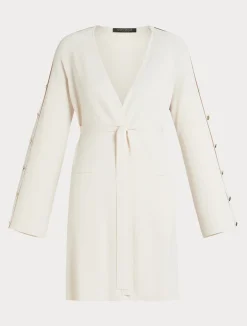 Clearance Marina Rinaldi Viscose cardigan IVORY