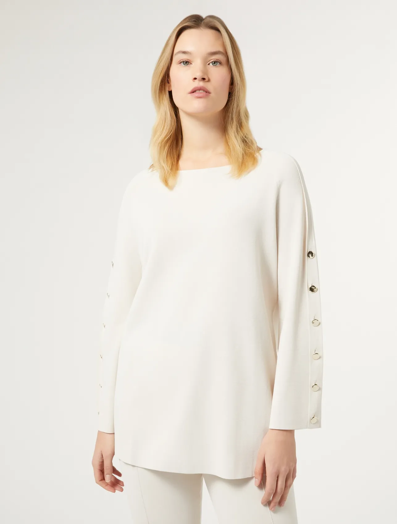 Best Marina Rinaldi Viscose jumper IVORY