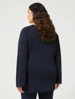 Clearance Marina Rinaldi Viscose jumper MIDNIGHTBLUE