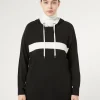 Clearance Marina Rinaldi Viscose sweater BLACK