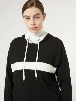 Clearance Marina Rinaldi Viscose sweater BLACK