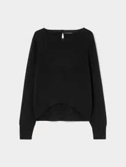 Hot Marina Rinaldi Viscose sweater BLACK