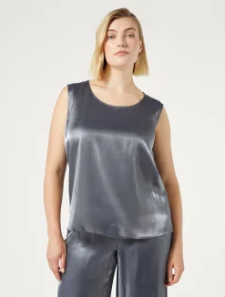 Hot Marina Rinaldi Viscose top ULTRAMARINE