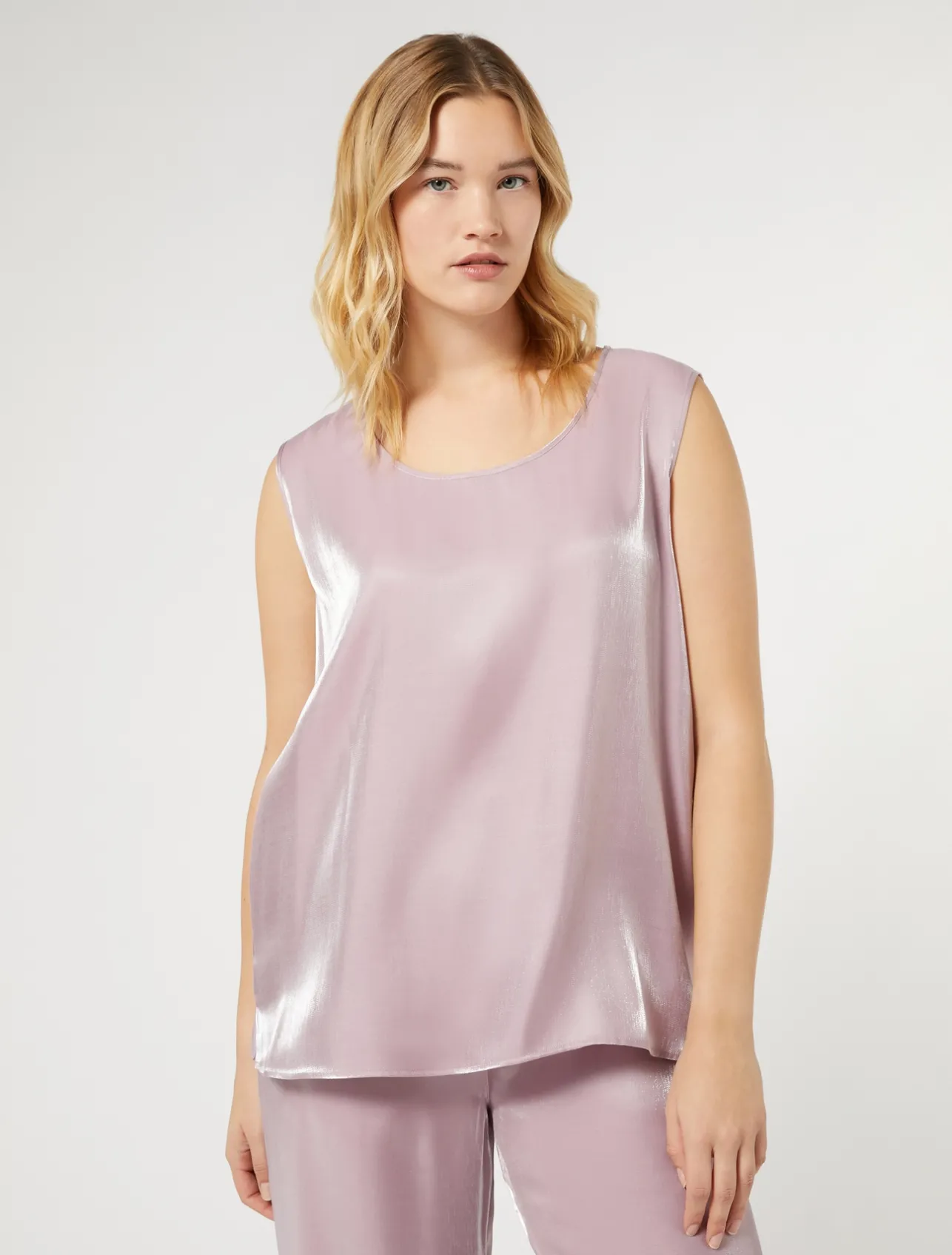 Fashion Marina Rinaldi Viscose top PINK