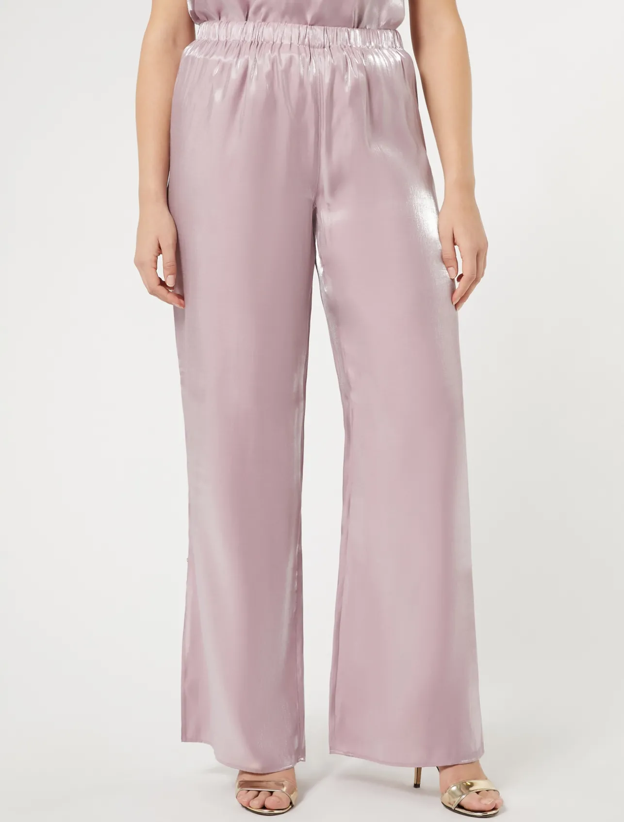 New Marina Rinaldi Viscose trousers PINK